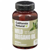 California Natural Wild Oregani Oil - 400 mg - 90 Capsules Perspective: Main