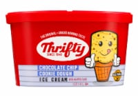 Thrifty Chocolate Chip Cookie Dough Ice Cream Tub Perspective: Main