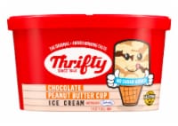 Thrifty Chocolate Peanut Butter Cup Ice Cream Tub Perspective: Main