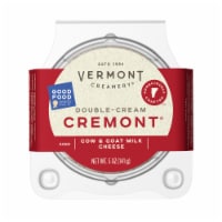 Vermont Creamery® Double-Cream Cremont Aged Goat & Cow Milk