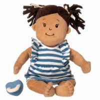 Manhattan Toy Baby Stella Beige with Brown Hair 15" Soft First Baby Doll