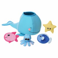 Manhattan Toy Neoprene Whale 5 Piece Floating Spill n Fill Bath Toy