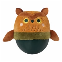 Manhattan Toy Wobbly Bobbly Owl Weighted, Soft Silicone Wobble Ball