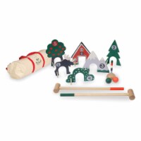 Manhattan Toy Through The Woods Two-Player 11-Piece Croquet Set for Kids