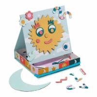 Manhattan Toy On-the-Go Making Faces 44-Piece Magnetic Travel Activity Toy