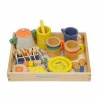Manhattan Toy Flora & Fauna Toddler & Kids Pretend Play 23-Piece Tea Set