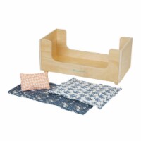 Manhattan Toy Sleep Tight Wooden Play Sleigh Bed