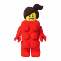 LEGO Minifigure Brick Suit Girl 13 Inch Plush Character