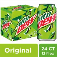 Mountain Dew® Soda Cans Perspective: Main