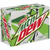 Diet Mountain Dew Soda Can Perspective: Main