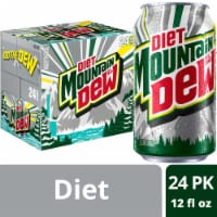 Diet Mountain Dew® Zero Sugar Soda Cans