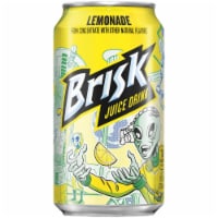 Brisk Lemonade Juice Drink Perspective: Main