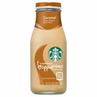 Starbucks® Frappuccino® Caramel Iced Coffee Drink Perspective: Main