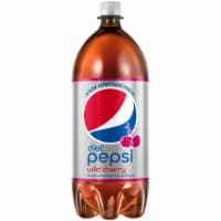 Diet Pepsi Wild Cherry Cola Soda Perspective: Main