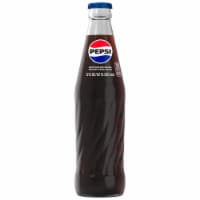 Pepsi Cola® Soda Glass Bottle Perspective: Main