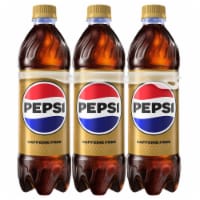 Pepsi Cola® Caffeine Free Soda Bottles Perspective: Main