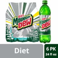 Diet Mountain Dew Soda Bottles