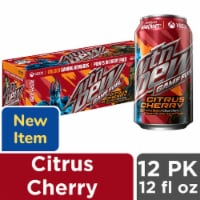 Mountain Dew® Game Fuel® Citrus Cherry Soda Cans