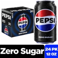 Pepsi Cola® Zero Sugar Soda Cans