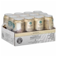 Starbucks® Vanilla DoubleShot® Energy Beverage Perspective: Main