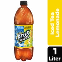 Brisk Half & Half Iced Tea Lemonade 1 Liter Perspective: Main