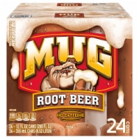 Mug® Root Beer Soda Cans Perspective: Main