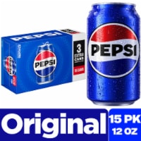 Pepsi Cola® Soda Cans Perspective: Main