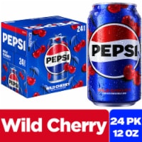 Pepsi Cola® Wild Cherry Soda Cans