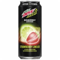 Amp Energy Strawberry Limeade Drink Perspective: Main