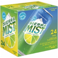 Sierra Mist® Lemon Lime Caffeine Free Soda 24 Pack Perspective: Main