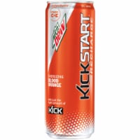 Mountain Dew Kickstart Recharge Blood Orange Drink Perspective: Main