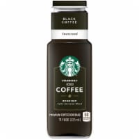 Starbucks Sweetened Black Medium Roast Iced Coffee Perspective: Main