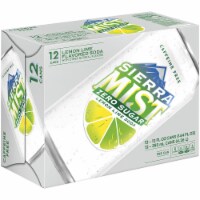 Sierra Mist Zero Sugar Lemon Lime Caffeine Free Soda Pack Perspective: Main