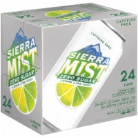 Sierra Mist Zero Sugar Lemon Lime Soda Perspective: Main