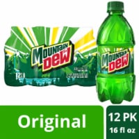 Mountain Dew Soda Bottles Perspective: Main