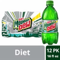 Mountain Dew® Diet Soda Bottles Perspective: Main