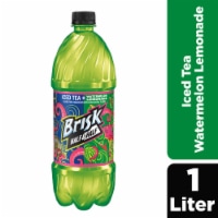 Brisk Half and Half Iced Tea Watermelon Lemonade 1 L Bottle Perspective: Main