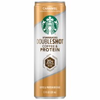 Starbucks Doubleshot Caramel Coffee & Protein Beverage Perspective: Main