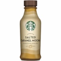 Starbucks Salted Caramel Mocha Iced Coffee Espresso Beverage Perspective: Main