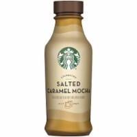 Starbucks Salted Caramel Mocha Iced Coffee Espresso Beverage Perspective: Main