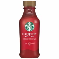 Starbucks Peppermint Mocha Iced Coffee Espresso Beverage