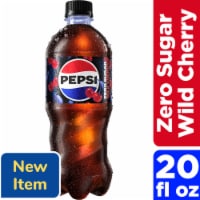 Pepsi Zero Sugar Cola Soda Pop Wild Cherry Perspective: Main