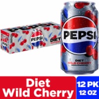 Diet Pepsi Cola® Wild Cherry Soda Cans