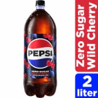 Pepsi Cola® Wild Cherry Zero Sugar Soda Bottle