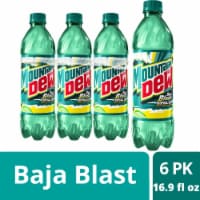 Mountain Dew® Baja Blast Soda Bottles Perspective: Main