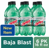 Mountain Dew® Baja Blast Soda Bottles Perspective: Main