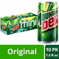 Mountain Dew® Soda Mini Cans