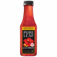 Pure Leaf Mango Hibiscus Herbal Brewed Iced Tea Perspective: Main