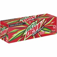 Mountain Dew Merry Mash Up Cranberry Pomegranate Soda Can Perspective: Main
