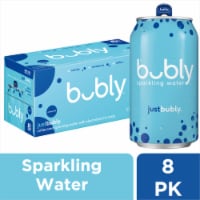 Bubly™ Just Bubly™ Sparkling Water Cans Perspective: Main